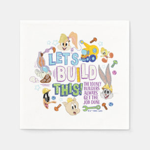 BUGS BUNNY BUILDERS™  "Let's Build This" Sketch Napkin