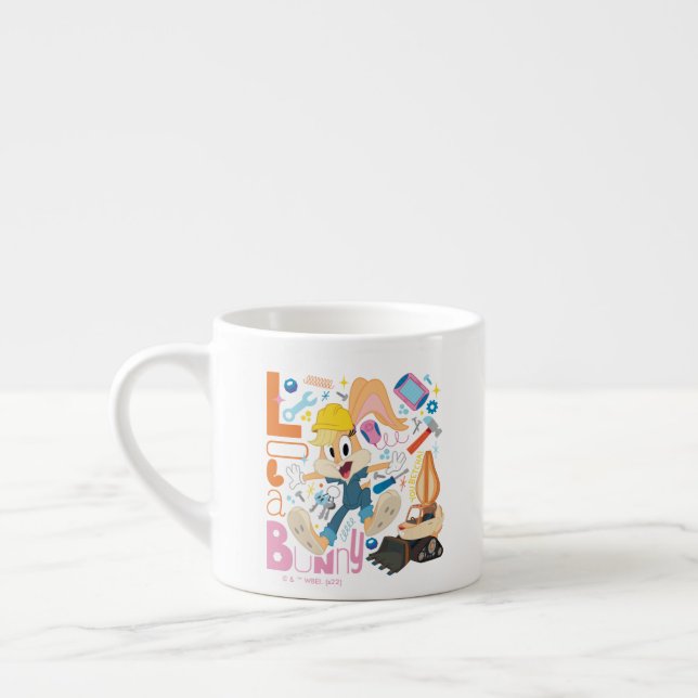 BUGS BUNNY BUILDERS™| Lola Bunny Work Tools Espresso Cup (Left)