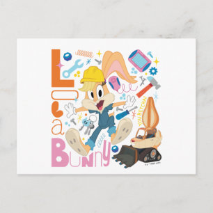 BUGS BUNNY BUILDERS™ Lola Bunny Work Tools Postcard