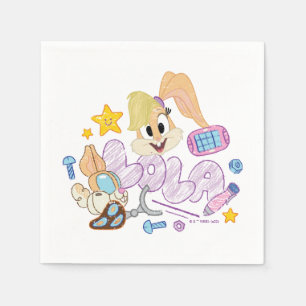 BUGS BUNNY BUILDERS™  Lola Sketch Art Napkin