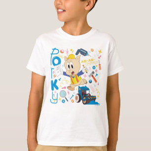 BUGS BUNNY BUILDERS™  Porky Pig Work Tools T-Shirt