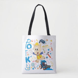 BUGS BUNNY BUILDERS™ Porky Pig Work Tools Tote Bag