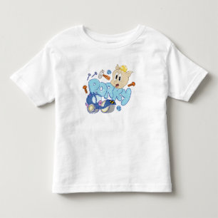 BUGS BUNNY BUILDERS™  Porky Sketch Art Toddler T-shirt
