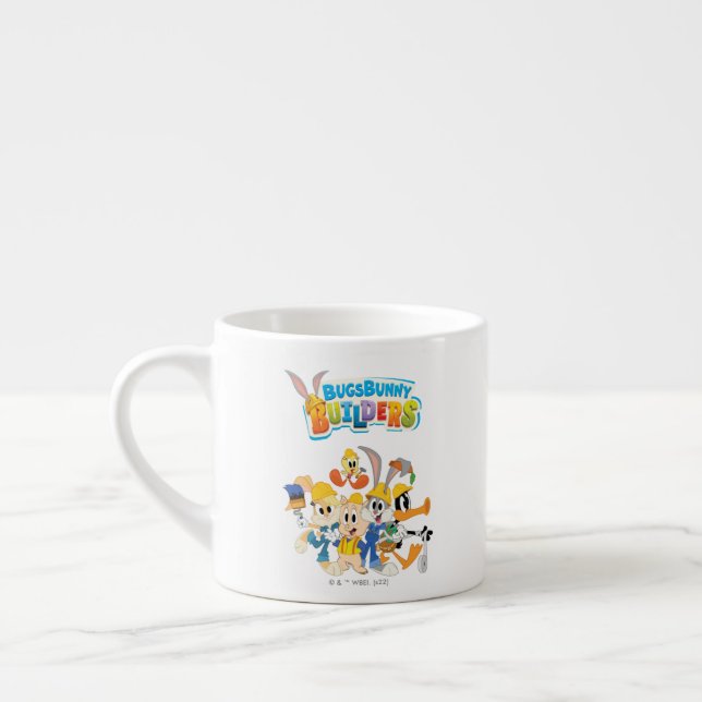 BUGS BUNNY BUILDERS™| The Looney Builders Group Espresso Cup (Left)