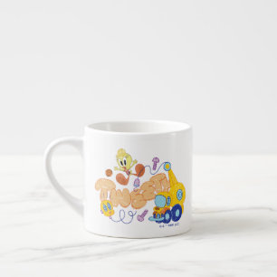 BUGS BUNNY BUILDERS™  TWEETY™ Sketch Art Espresso Cup