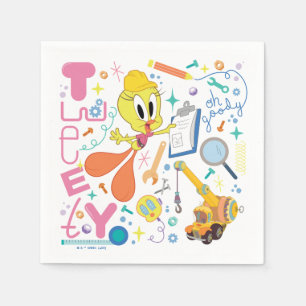 BUGS BUNNY BUILDERS™ TWEETY™ Work Tools Napkin