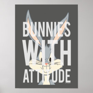 BUGS BUNNY™ Bunnies With Attitude Poster