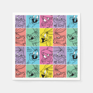 BUGS BUNNY™ Color Block Expressions Napkin