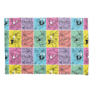 BUGS BUNNY™ Color Block Expressions Pillowcase