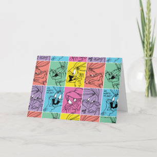 BUGS BUNNY™ Colour Block Expressions Card