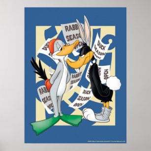 BUGS BUNNY™ & DAFFY DUCK™ Ready For Hunting Season Poster