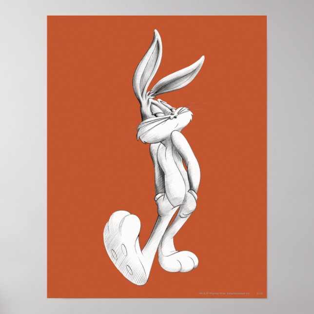 BUGS BUNNY™ Drawing Poster (Front)