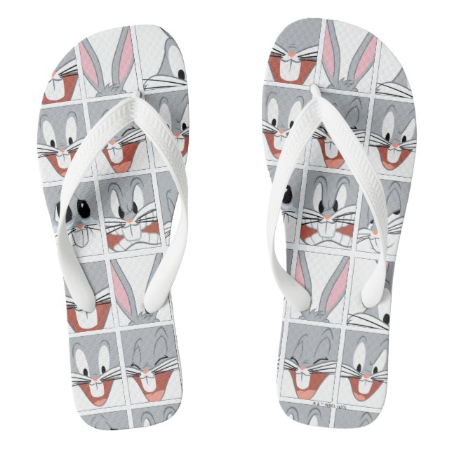 BUGS BUNNY™ Expression Blocks Flip Flops (Footbed)