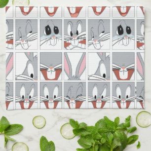 BUGS BUNNY™ Expression Blocks Kitchen Towel