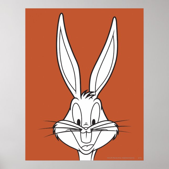 BUGS BUNNY™ Face Smiling Poster (Front)