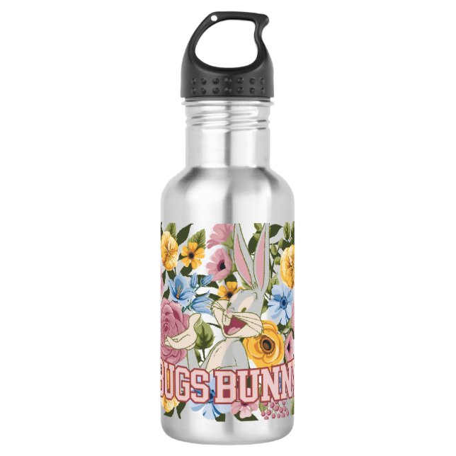BUGS BUNNY™ Floral Embroidery Graphic 710 Ml Water Bottle (Front)