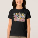 BUGS BUNNY™ Floral Embroidery Graphic Tri-Blend Shirt<br><div class="desc">Check out BUGS BUNNY™ surrounded by flowers in this embroidery style graphic! Wear on a fun graphic tee,  grab on a cozy blanket,  or tote bag! Shop this design on even more custom Zazzle gifts!</div>
