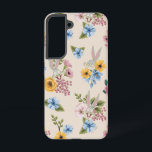 BUGS BUNNY™ Floral Embroidery Pattern Samsung Galaxy Case<br><div class="desc">Remember to stop and smell the flowers like BUGS BUNNY™ in this vintage floral pattern! Grab this fun pattern on a tote bag,  throw pillow,  or blanket! Shop this design on even more custom Zazzle gifts!</div>