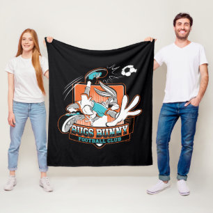 BUGS BUNNY™ Football Club Badge Fleece Blanket