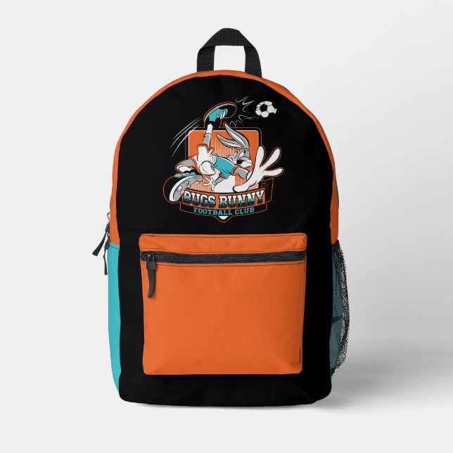BUGS BUNNY™ Football Club Badge Printed Backpack (Front)