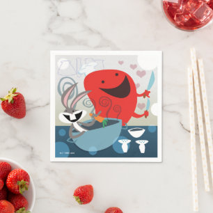 BUGS BUNNY™ & Gossamer Whimsical Meal Prep Napkin