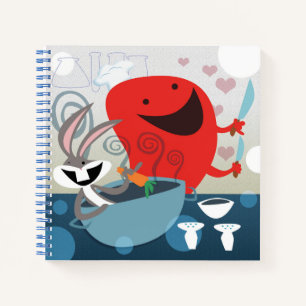 BUGS BUNNY™ & Gossamer Whimsical Meal Prep Notebook