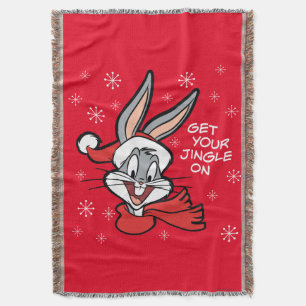 BUGS BUNNY™ Holiday Cheer Throw Blanket