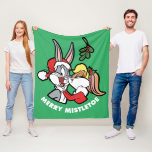 BUGS BUNNY™ & Lola "Merry Mistletoe" Fleece Blanket