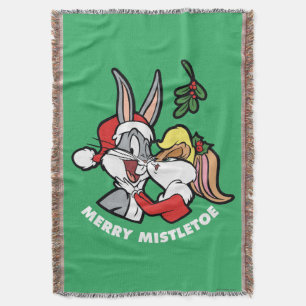 BUGS BUNNY™ & Lola "Merry Mistletoe" Throw Blanket