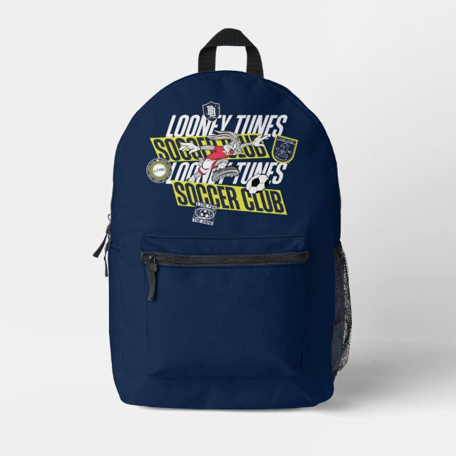 BUGS BUNNY™ LOONEY TUNES™ Soccer Club Printed Backpack (Front)