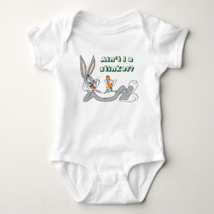 BUGS BUNNY™ Lying Down Eating Carrot Baby Bodysuit