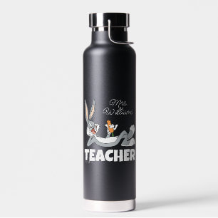 BUGS BUNNY™ Lying Down Eating Carrot Teacher Water Bottle