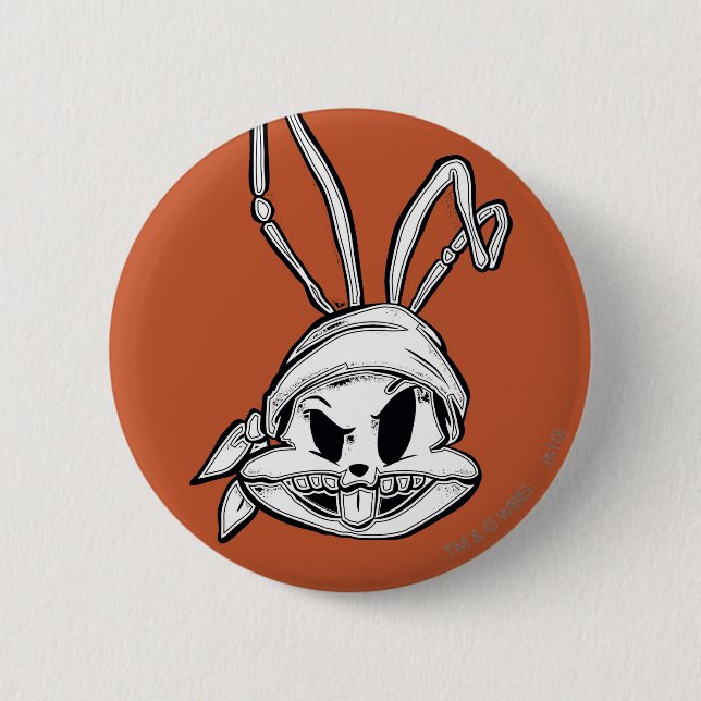 BUGS BUNNY™ Pirate 2 Inch Round Button (Front)
