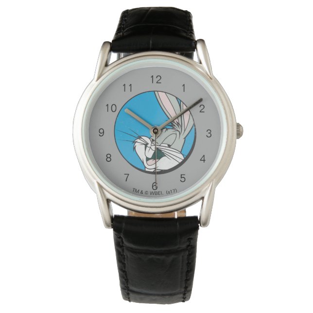 BUGS BUNNY™ Retro Blue Patch Watch (Front)