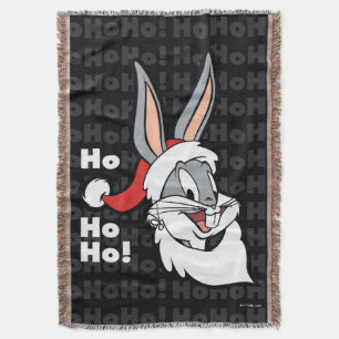 BUGS BUNNY™ Santa "Ho Ho Ho!" Throw Blanket