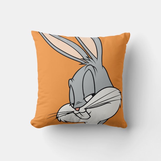 BUGS BUNNY™ Sideways Glance Throw Pillow (Front)