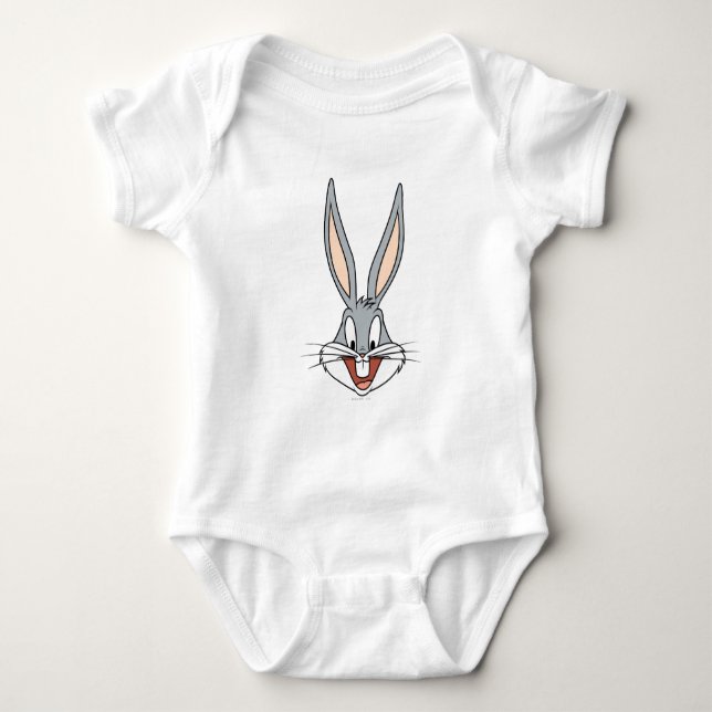 BUGS BUNNY™ Smiling Face Baby Bodysuit (Front)