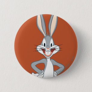 BUGS BUNNY™ Standing 2 Inch Round Button