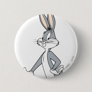 BUGS BUNNY™ Standing 3 2 Inch Round Button