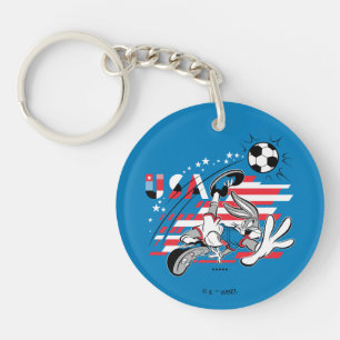 BUGS BUNNY™ Team USA Soccer Graphic Keychain
