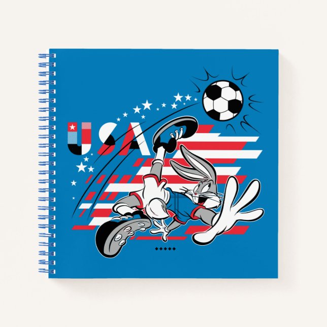 BUGS BUNNY™ Team USA Soccer Graphic Notebook (Front)
