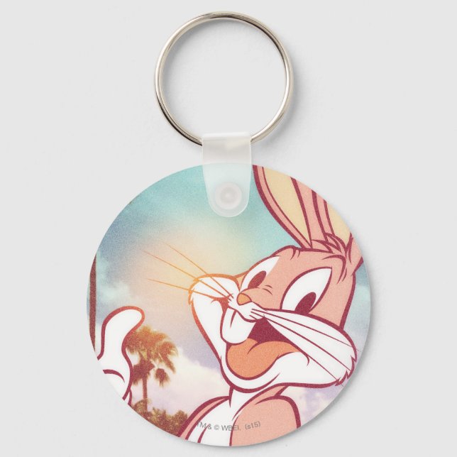 BUGS BUNNY™ Vacation Photo Keychain (Front)