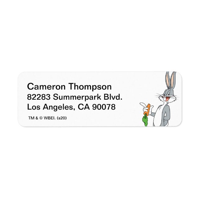 BUGS BUNNY™ With Carrot (Front)