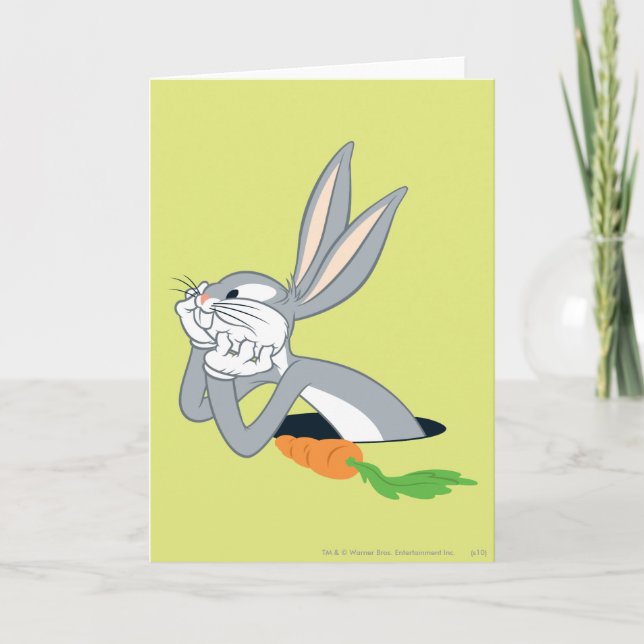 BUGS BUNNY™ with Carrot Card (Front)