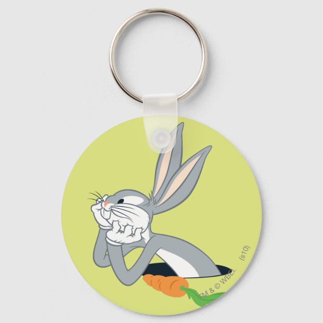 BUGS BUNNY™ with Carrot Keychain (Front)