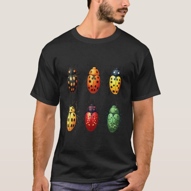 Bugs Insect Zoology Lover Entomologists T-Shirt (Front)