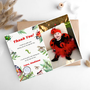 Bugs & Insectes Vintage Anniversaire Carte de reme