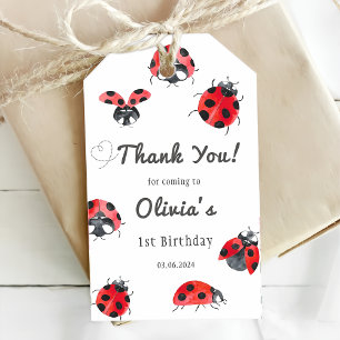 Bugs & Insects Vintage Birthday Party  Gift Tags