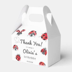 Bugs & Insects Vintage Boy Birthday Party  Favor Box