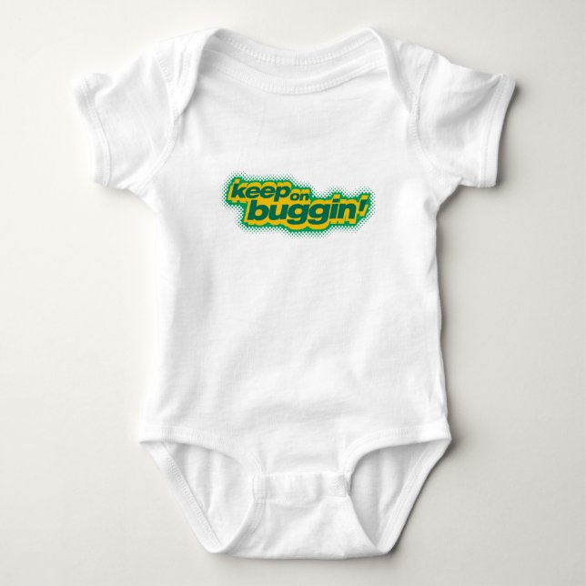 Bug's Life "Keep on Buggin" Disney Baby Bodysuit (Front)
